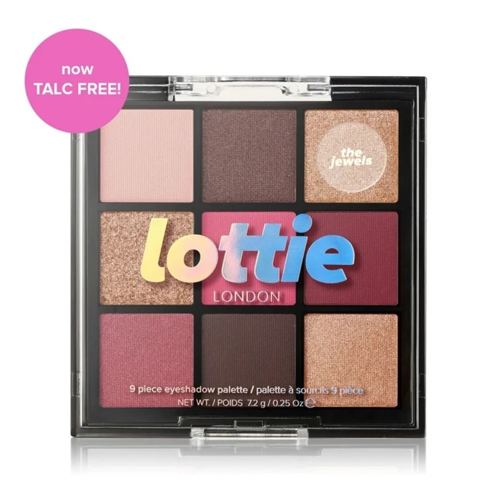 Lottie‎ London 9 Pan Eyeshadow Palette - The Jewels